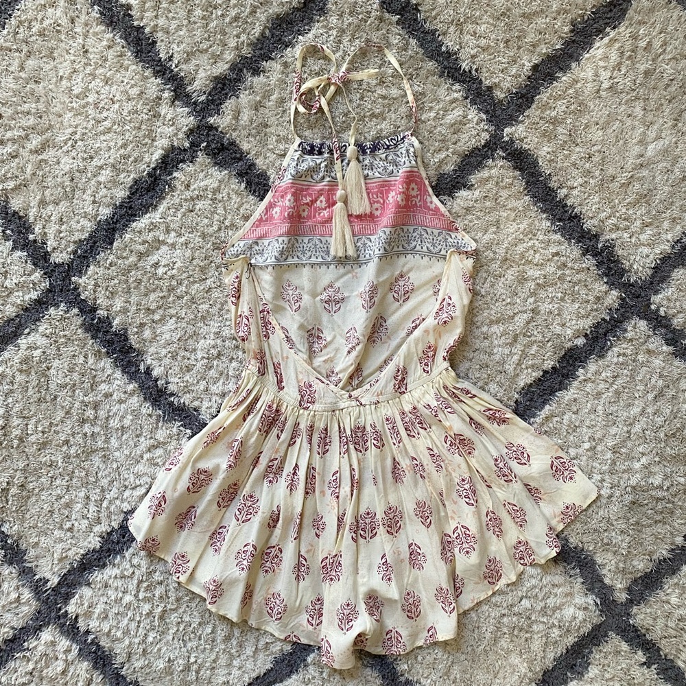 Boho Halter Romper - Picture 3 of 3
